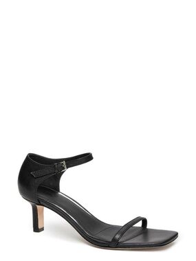 Paige Elin Ankle Strap Kitten Heel Sandals New!
